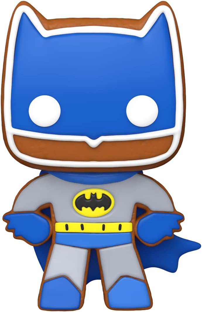 Pop Heroes: DC Holiday - Gingerbread Batman - DC Comics - Collectable Vinyl Figure - Gift Idea - Official Merchandise - Toys for Kids & Adults - Superheroes Fans - Model Figure for Collectors