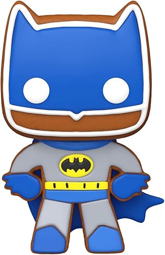 Miniatura 1 de Funko Pop Heroes: DC Holiday - Batman de pan de jengibre - DC Comics - Figura de vinilo coleccionable - Idea de regalo - Producto oficial - Juguetes