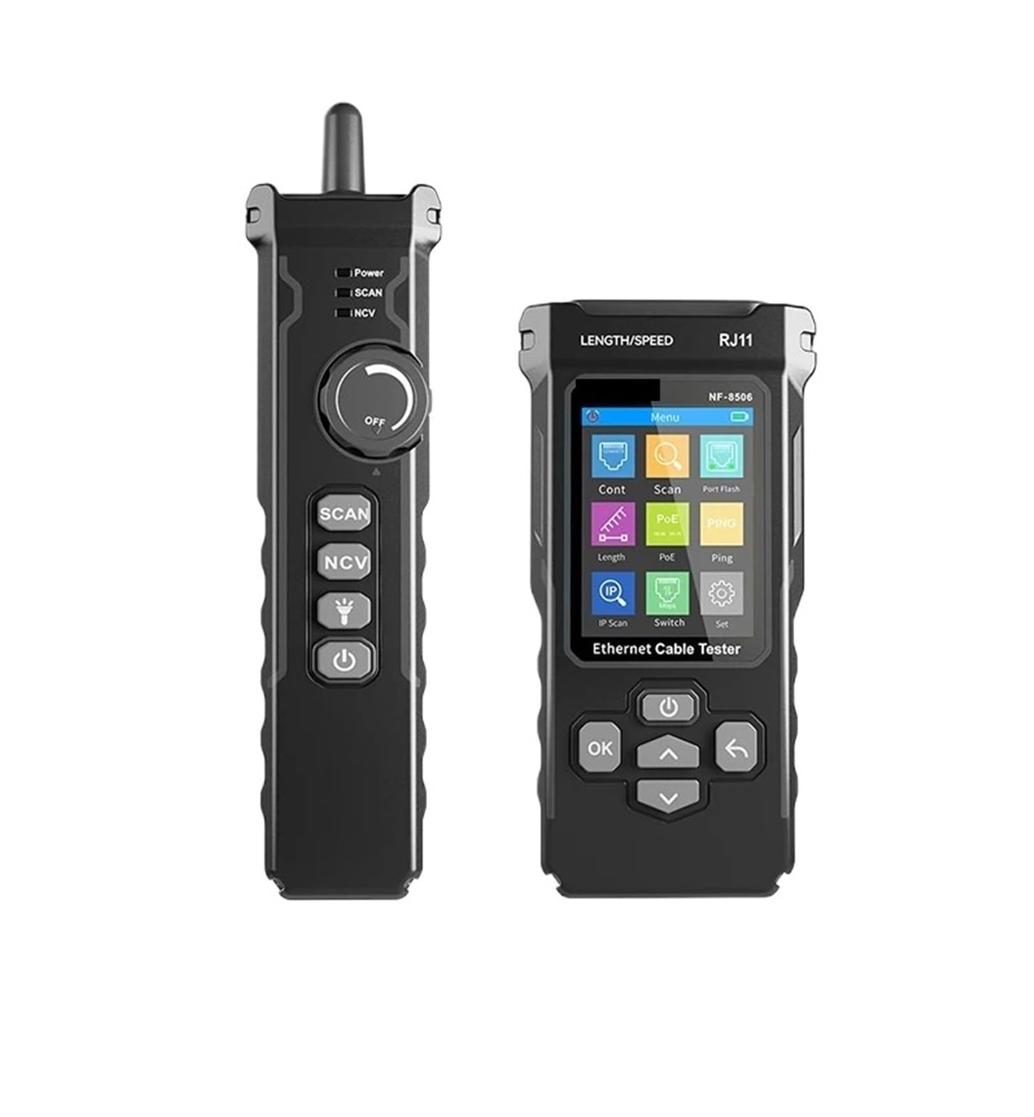 Mthckxjbsuz One Color Cable Tracker, Ethernet Cable Tester With Ping Test/Ip Scan Network Rj45 Rj11 Tracker Tools