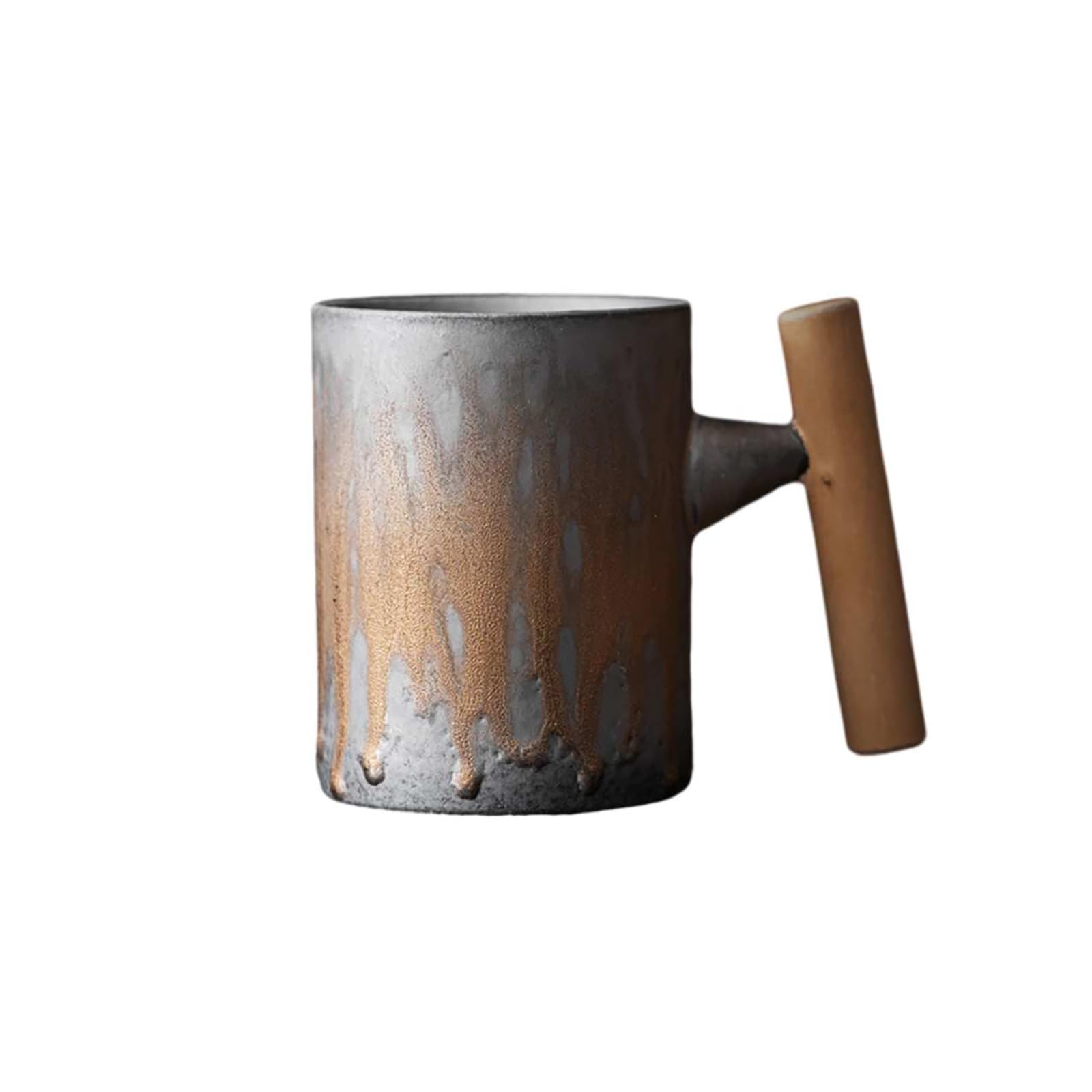 Tasse à café en céramique 300 ml - Tasse à café créative rétro - (B)