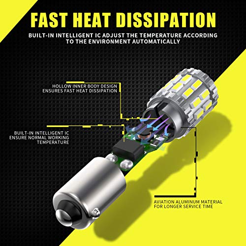 Lámpara LED BA9S Blanco Xenón 6000K Pack x2 para Auto miniatura 4