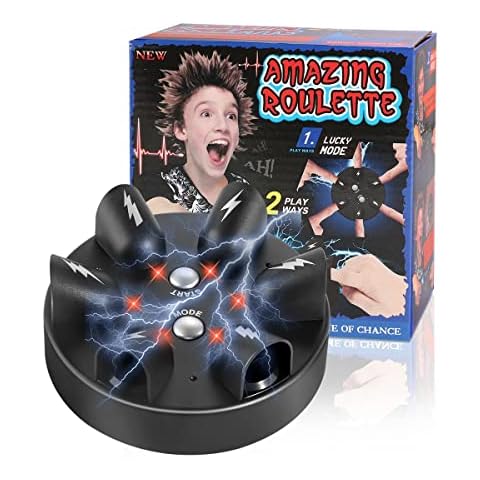Ddfly Funny Shocking Shot Roulette Game Lie Detector Game Roulette Reloaded Shock Game Party Drinking Game Cover