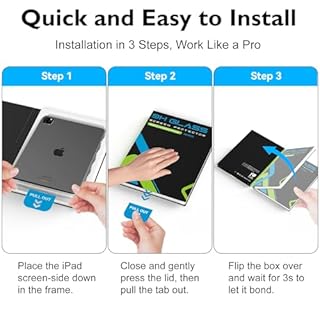 Mothca 2 Pack Matte Glass Screen Protector for iPad Pro 12.9-inch 6th/5th/4th/3rd Generation (2022/2021/2020/2018) with Quick Installation Tray, Anti-Glare & Anti-Fingerprint Tempered Glass