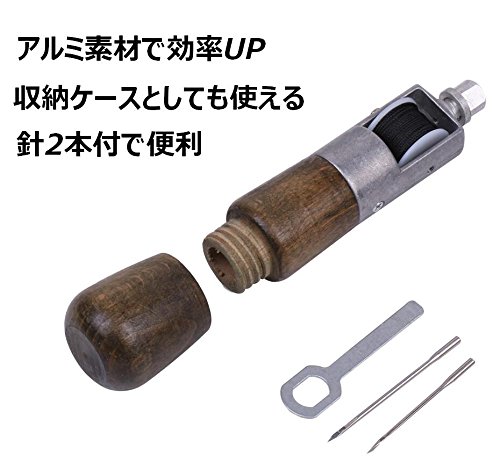 ビンテージ 手縫い靴職人の工具 レザークラフト 革細工 古道具 ハンドメイド leathercraftset.jpg