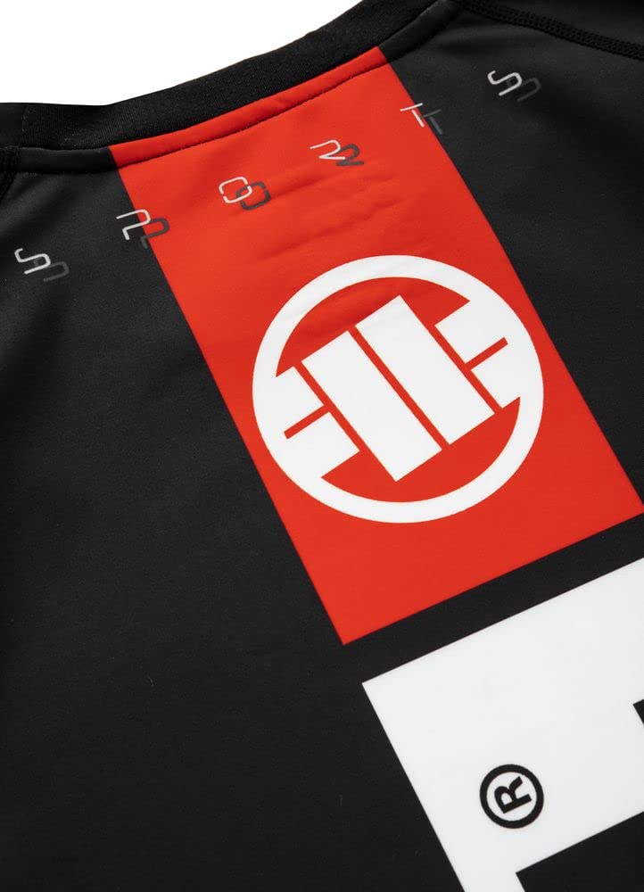 Męska koszulka z długim rękawem Rashguard Pit Bull West Coast Hilltop Sports