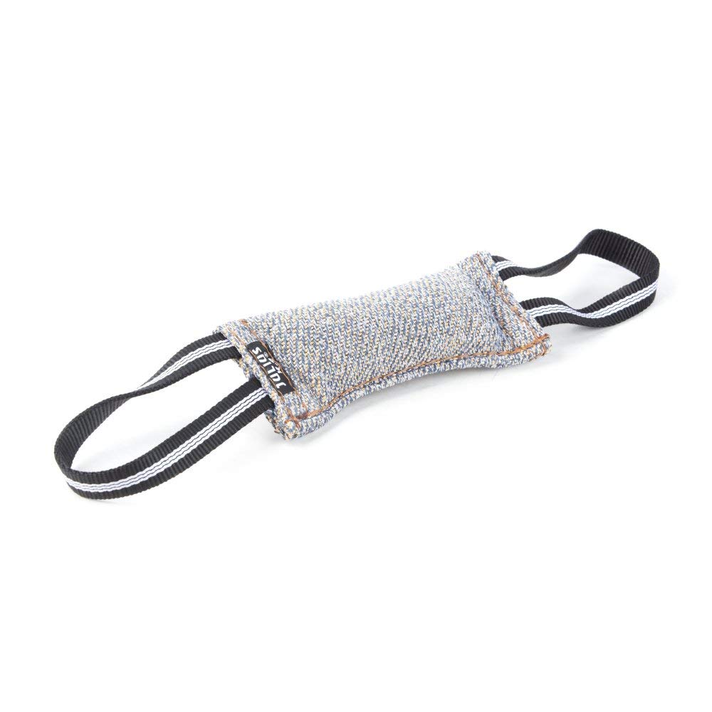 Julius-K9 18445 Cotton/Nylon Inside Sewn Tug with Two Handles, 45 x 7 cm