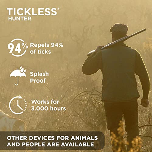 TICKLESS Ultraschall-Repeller für Jäger | Wearable Tick Control und Prävention