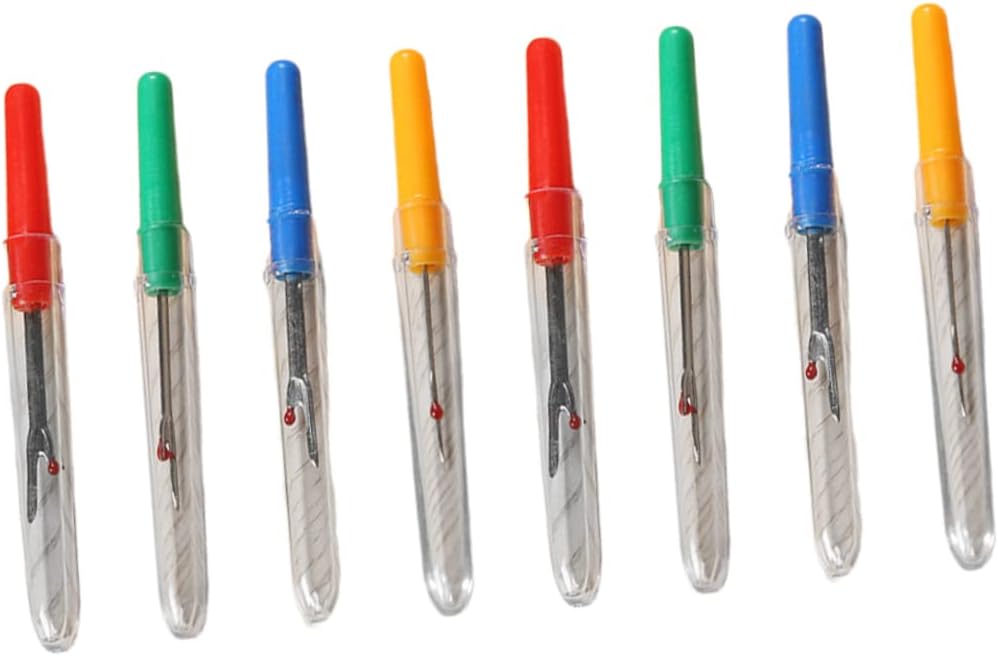 Ciieeo 20pcs Thread Cutter Seam Ripper for Sewing Embroidery Tools Scissors for Upholstery Quick Release Sewing Repair Kit Random Color