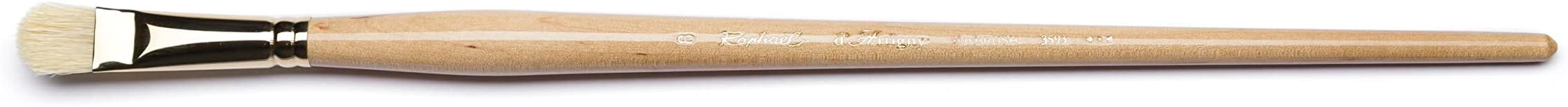 Raphael D'Artigny Interlocked White Bristle D-Brush, 8
