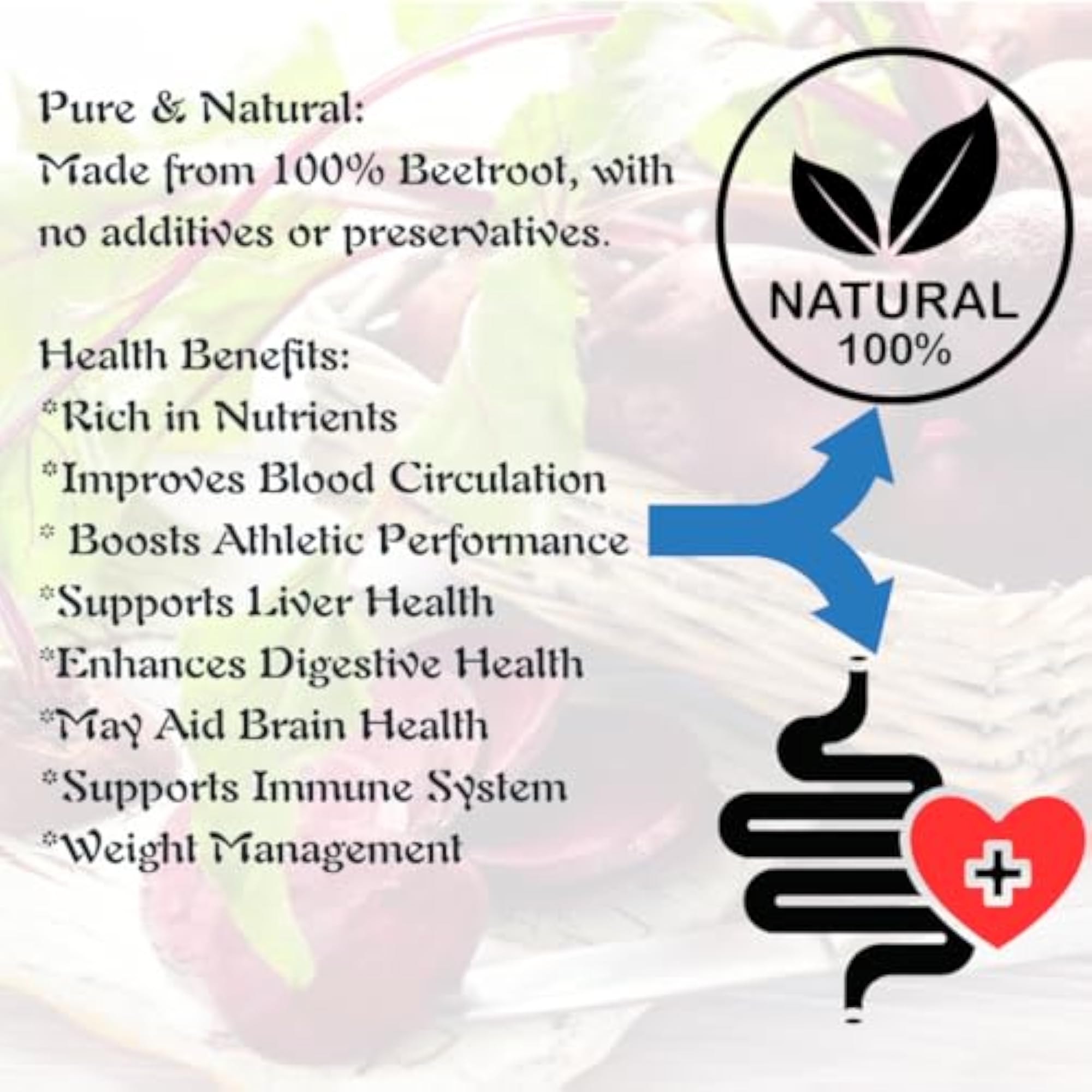Beetroot Powder Natural, 250g