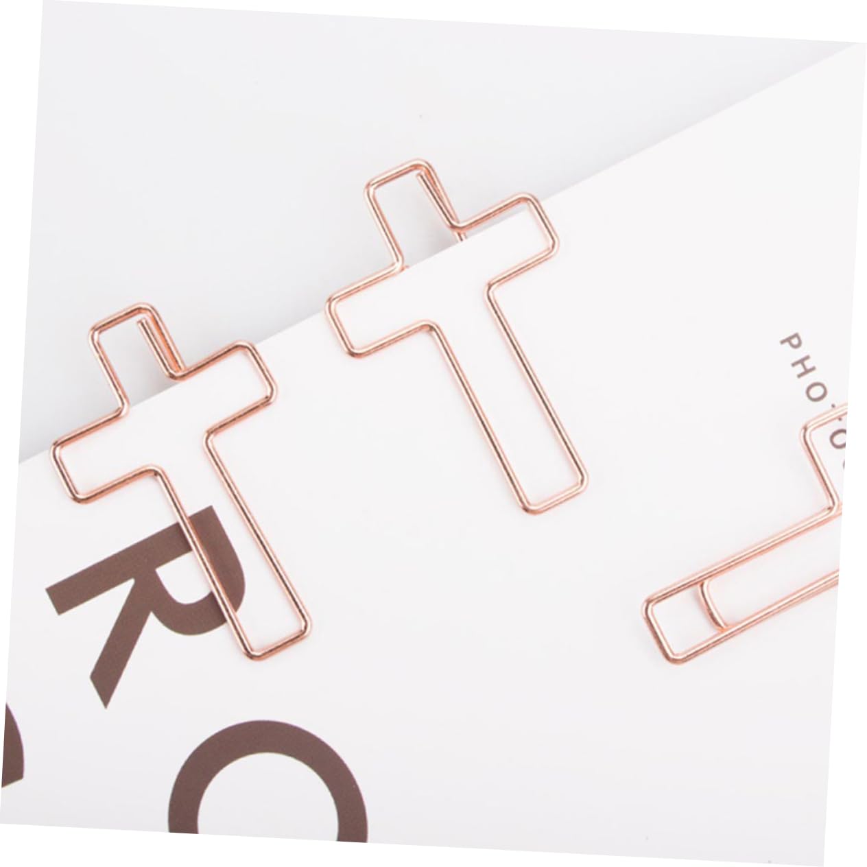10 pezzi Graffette Metalliche Forma Clip Grandi per Ufficio e Cancelleria Fermagli Resistenti per Documenti e Organizzazione Quotidiana