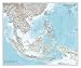 National Geographic: Southeast Asia Classic Wall Map - Laminated (38 x 32 inches) (National Geographic Reference Map)