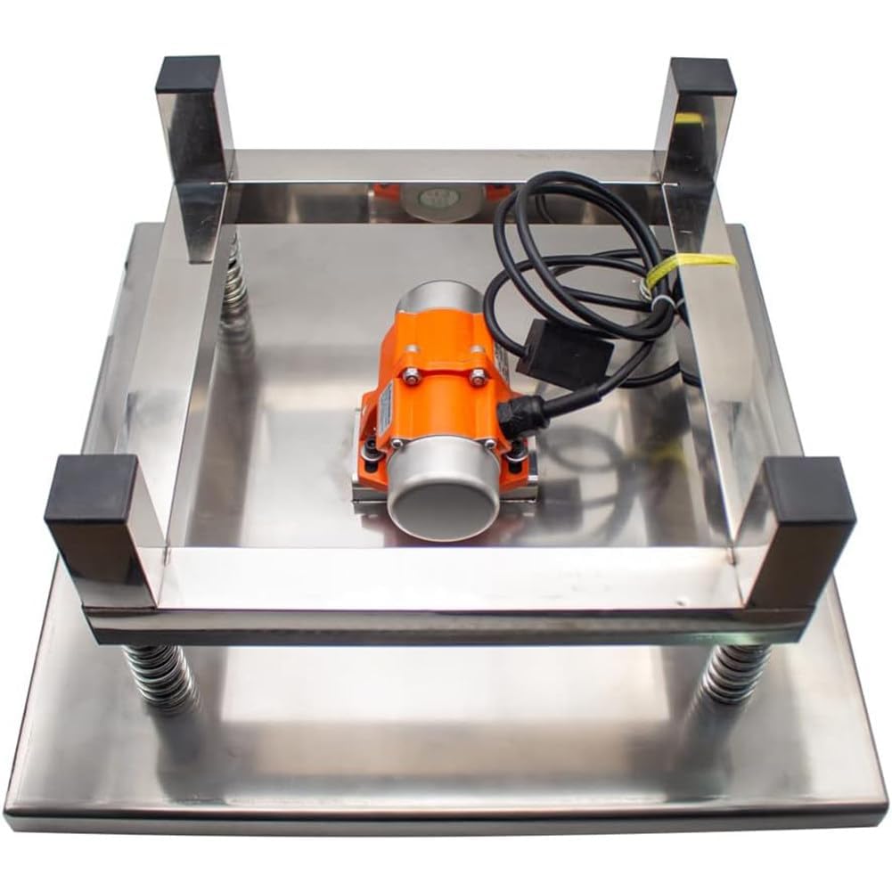 Amazon.com: SOUQDWL Small Concrete Vibrating Table, Vibration Test, Bench  Test Block Vibration Platform Stainless Steel Mini Vibration Table(Size:50cm,Color:220v)(110v,50cm)  : Automotive