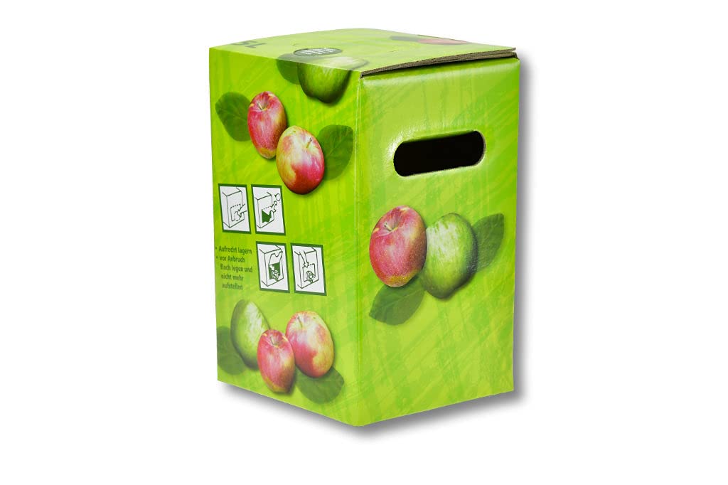 Bag in Box Karton - Wahl aus 5l und 10l - Baginbox für Wein, Saft und Most - Saftbeutel (50, 10 Liter)