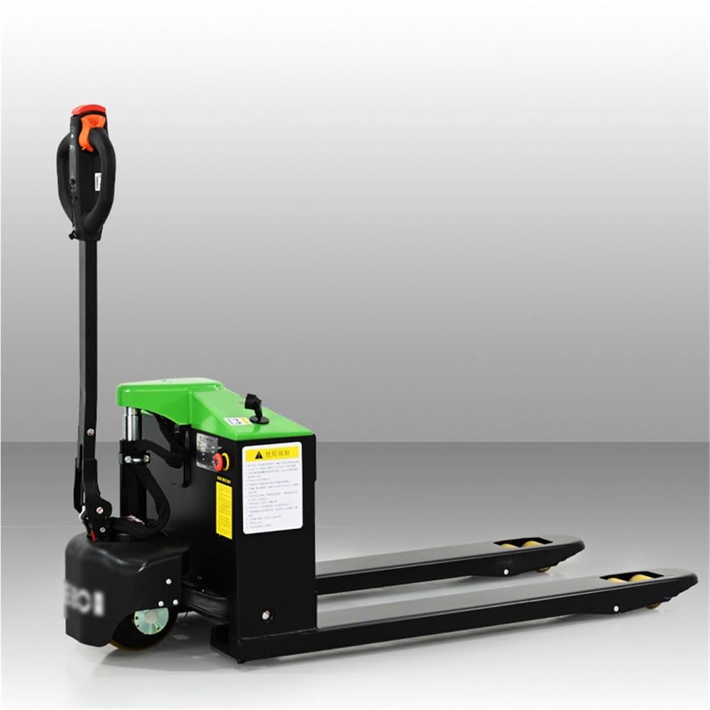 transpallet Transpallet elettrico completo da 3.300 libbre di capacità Forche Transpallet con potenza al litio for la movimentazione di materiali per magazzino industriale(55cm)