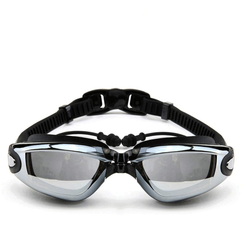Lunettes de natation sans buée ni fuites d'eau avec protection UV et miroir