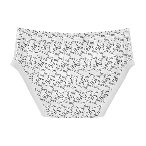 Boys' Exclusive Briefs Toddler Underwear 95% Combed Cotton Boxerbriefs 8Y Text Pattern 152