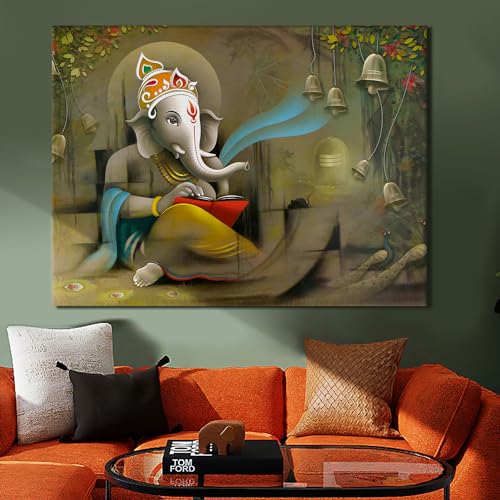 See full amazon price history chart for PAPER PLANE DESIGN Blessings of Ganapati Large Wall Art Divine Ganpati Artwork Ganesha s Framed Canvas Painting For Office Living Room Bedroom Office Home Decor. (24 x 36 Inch, A) PAPER PLANE DESIGN Blessings of Ganapati Large Wall Art Divine Ganpati Artwork Ganesha s Framed Canvas Painting For Office Living Room Bedroom Office Home Decor. (24 x 36 Inch, A) (B0D2CX7T6D) Amazon Price History, Amazon Price Tracker