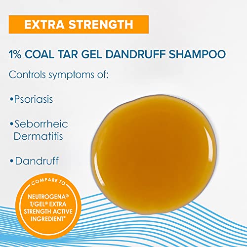 True+Real Coal Tar Therapeutic Tar Gel Anti-Dandruff Shampoo 1% Coal Tar thumb #1