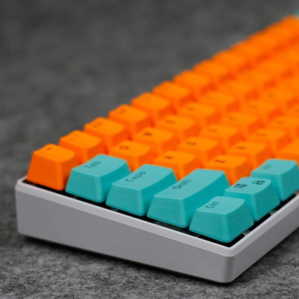 DELFINO 60 Mechanical Gaming Keycaps, Mini Keycaps OEM Profile RGB