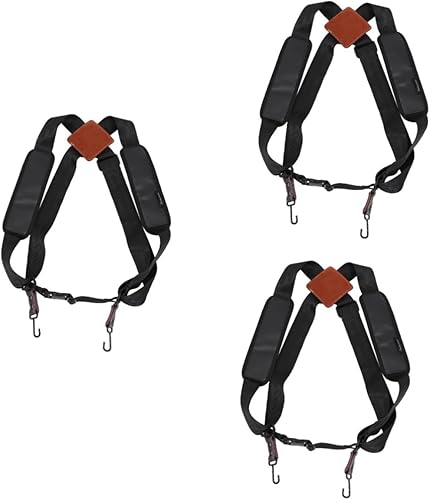 Totority 3 unids African Drum Shoulder Instrumentos Musicales Para Adultos Snare Drum Accesorios Cintas Correa de Tambor Djembe Cordón de Hombro