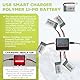 5PCS 3.7V 300mAh Li-ion Batterie mit 5-in-1-Ladegerät für Syma X11C WLToys V911S A120 XK A150 V966 FX801 UDI U816A Hubsan H107L F180W F180C HS170 HS170C HS177 Quadrocopter-Drohnenbatterie