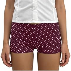 Micro Polka Burgundy