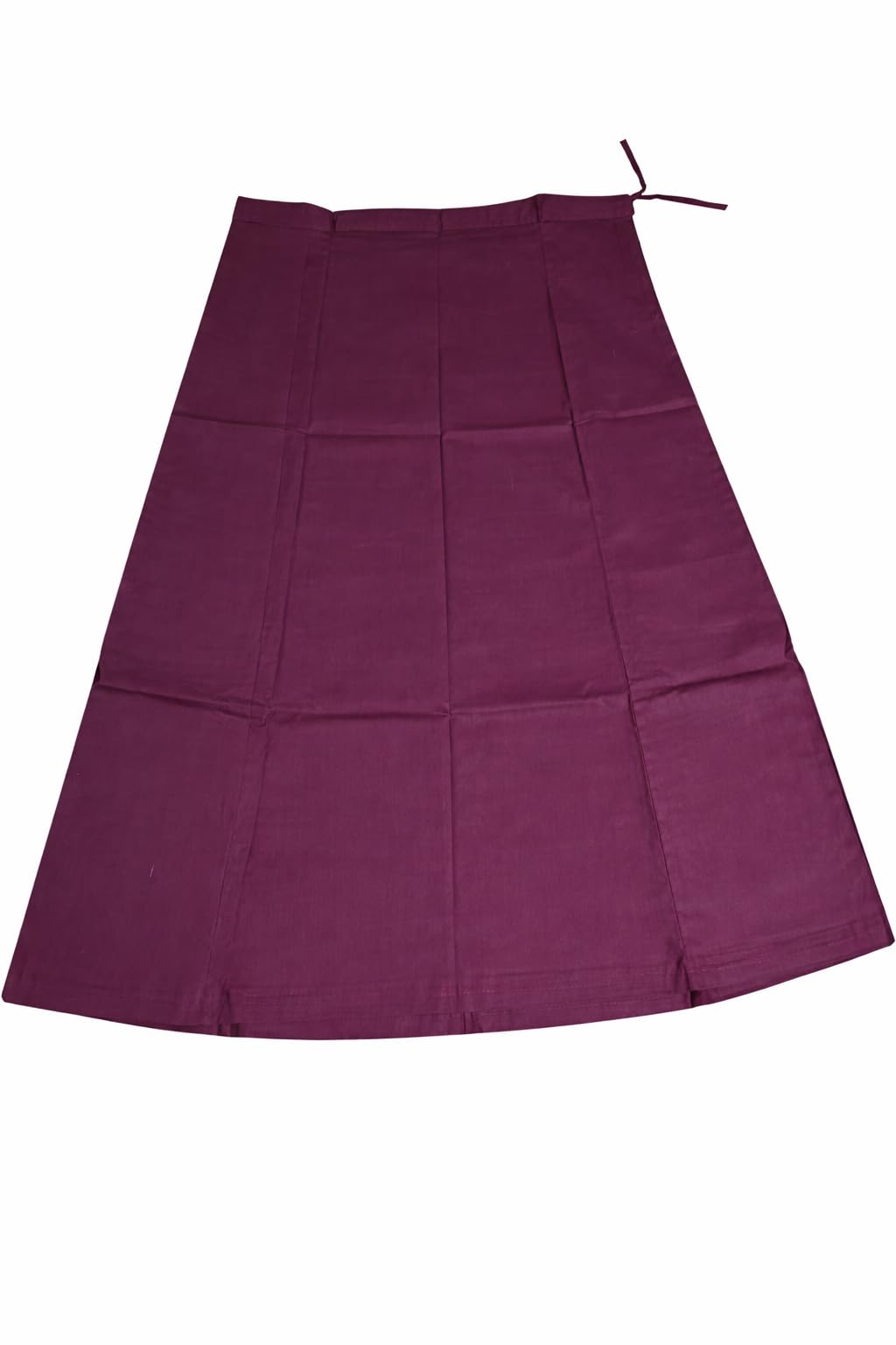 Cotton Wrap Around Skirt, Purple, Tie Waist, A-Line Style, Traditional Indian Wear-image-29