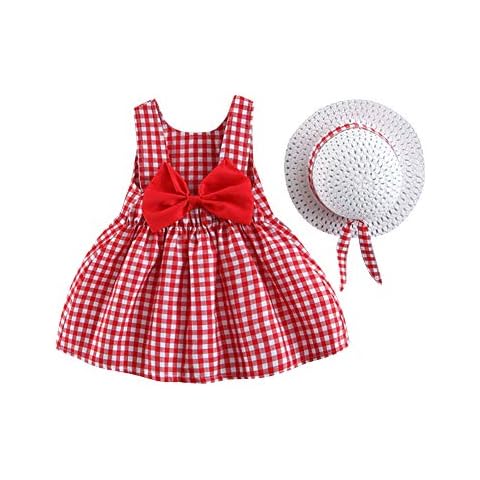 IWEMEK Robe Bébé Fille Été Cover