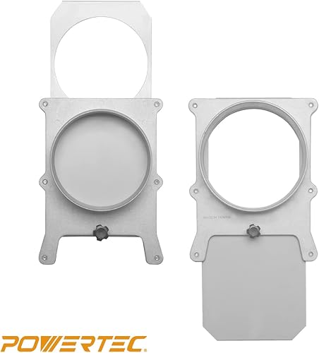Miniatura 5 de POWERTEC 70227 - Puerta de explosión de 6 pulgadas para colector de polvo, accesorios de recolección de polvo (paquete de 2)