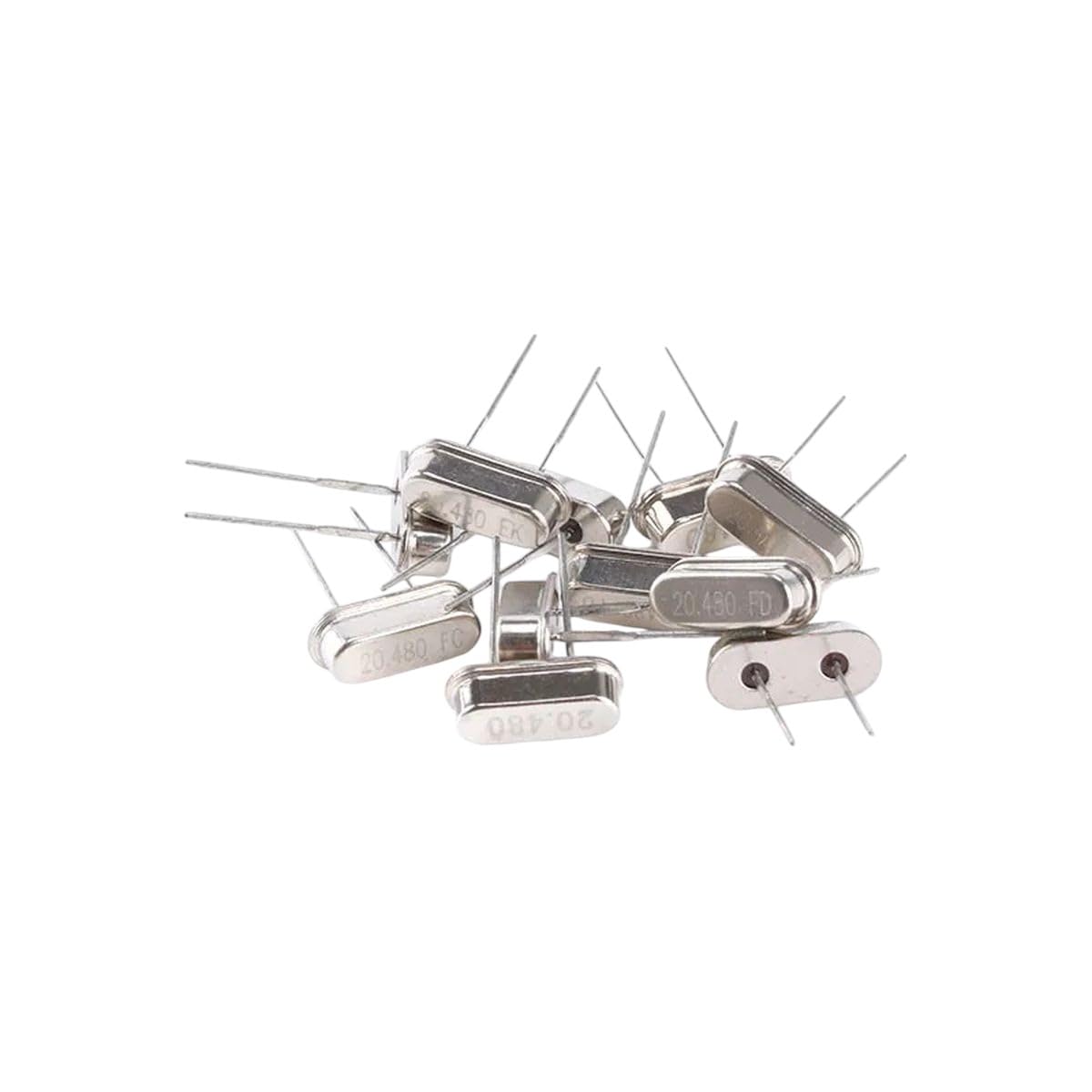 10pcs/lot 20.480MHz HC-49S Quartz Crystal Oscillator 20.480 MHz 20.480M Hz 20.480MH z Mini Passive Resonator New for Arrival 2025 High for Quality