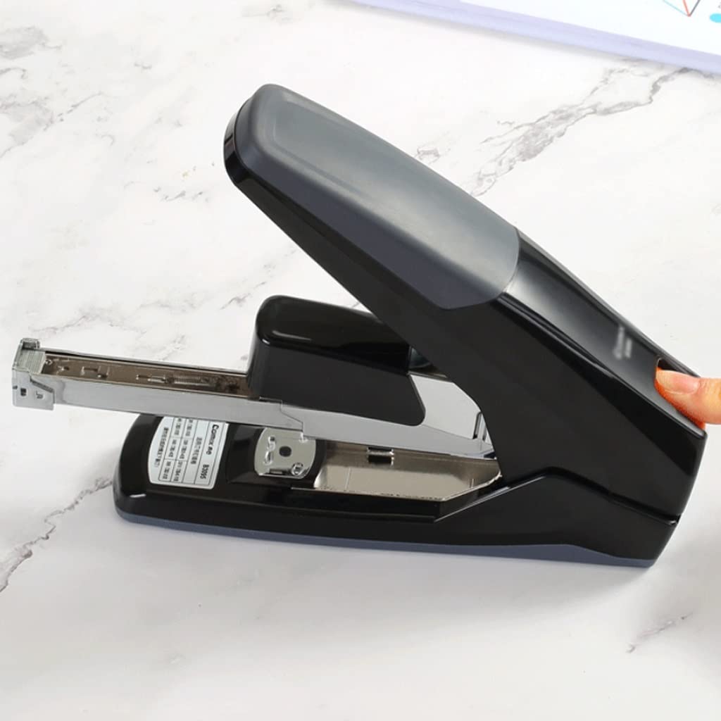 Heftgerät Hefter, inkl. 1000 Heftklammern und Entferner-Set, One-Finger-Touch-Heften, einfach zu ladender, robuster Hefter, Kapazität von 70 Blatt Zuverlässig, langlebig