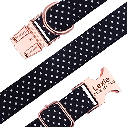 Collier de chien gravé contre la perte : identification pour petit chiot S - 4