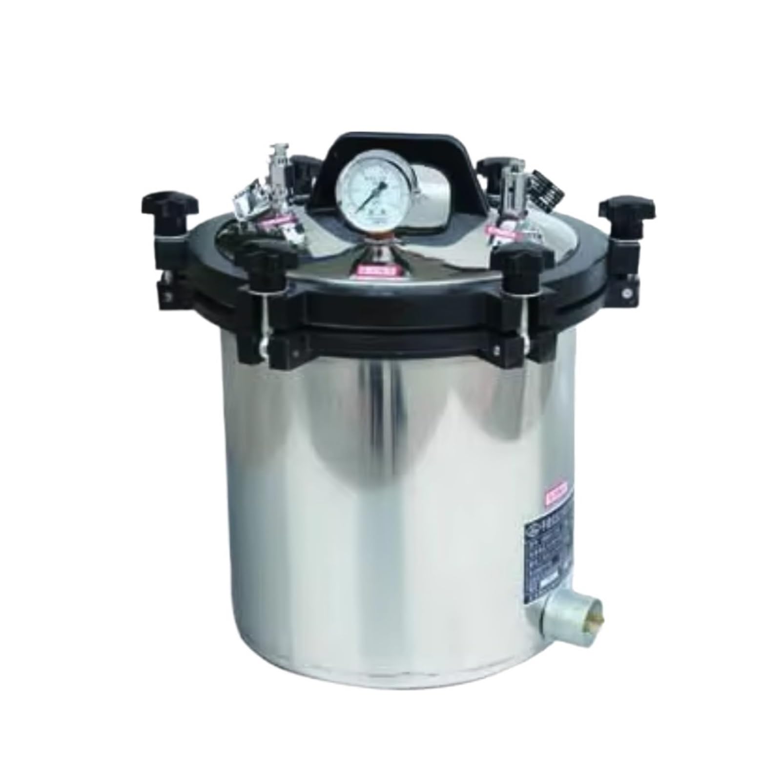Esterilizador Autoclave Portátil De 24 L For Laboratorio Médico, Vapor Alta Presión Eficaz Y RáPido