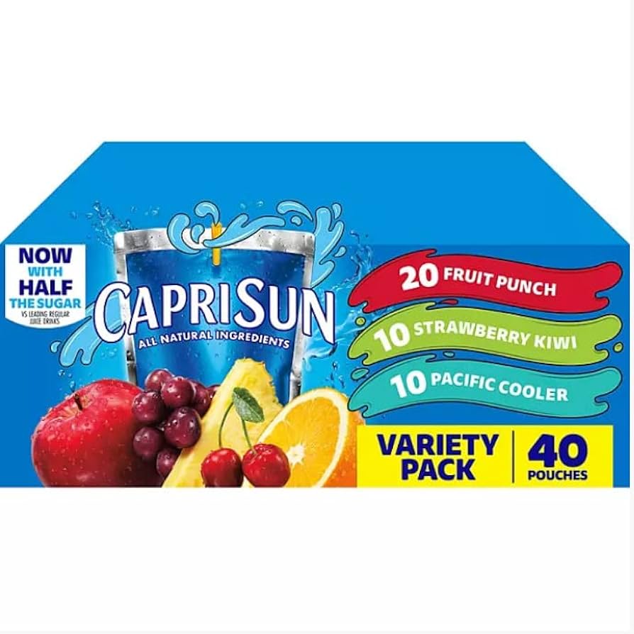 Amazon.com : BEEQ BOXES - (40 Count) Capri Sun Kids Juice Beverage