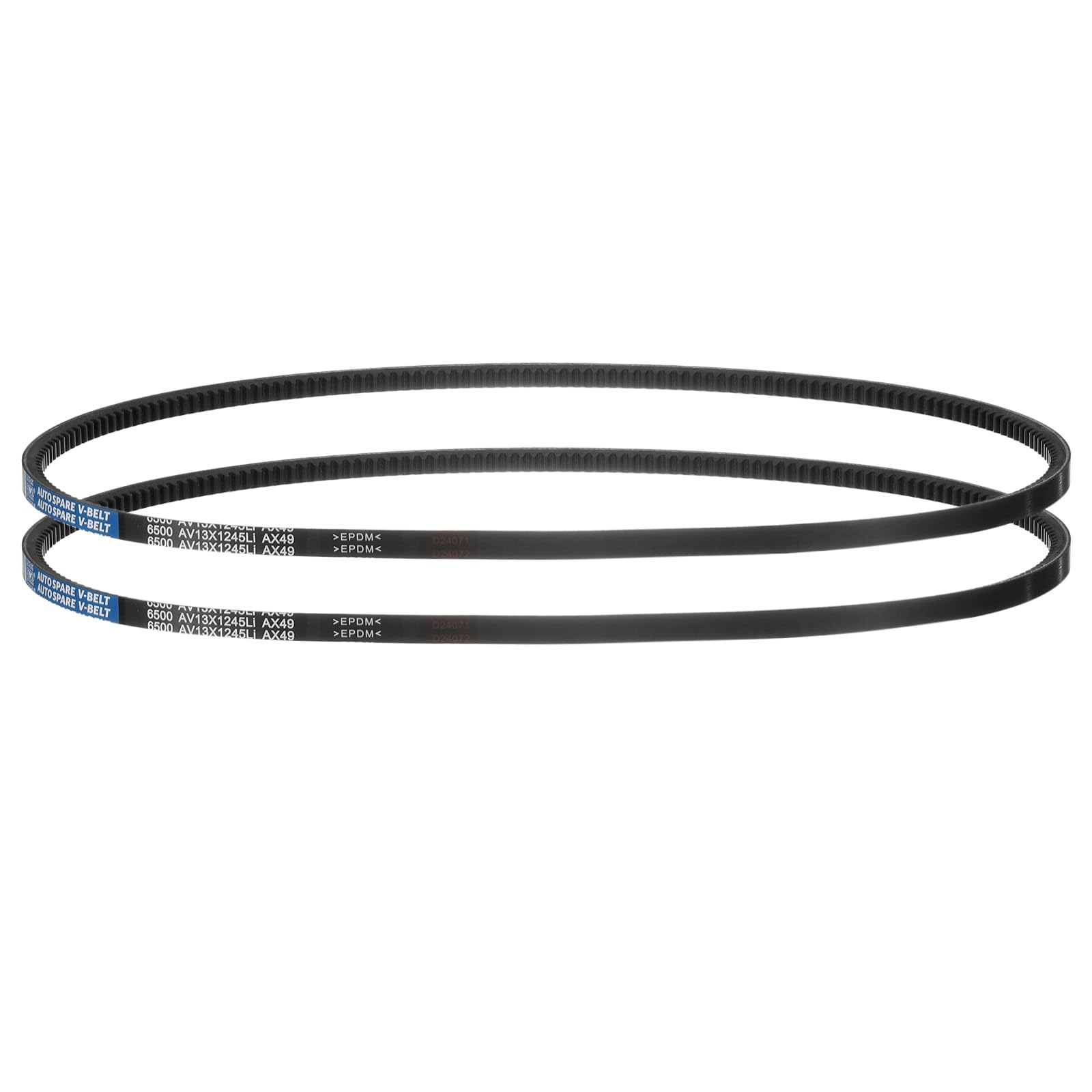 AX50 Belt, Raw Edge Cogged Industrial Rubber EPDM V-Belt, Pack of 2 — Amazon image 26