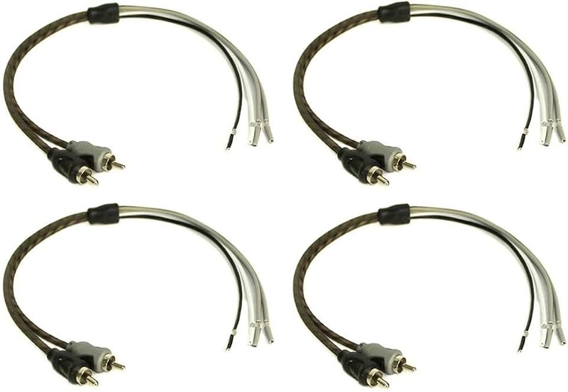 RFI2SW High to Low Level Male RCA Converter Adapters
