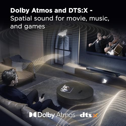 Image of TCL Q65H Q Class 5.1 Channel Sound Bar with Dolby Atmos, DTS:X, Ray Danz Technology, Wireless Subwoofer, Wireless Surround Speakers, and Bluetooth Music Streaming