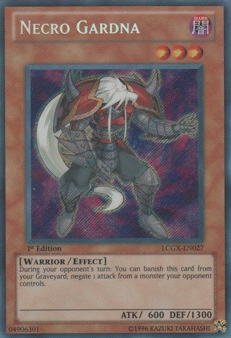 Amazon.com: Yu-Gi-Oh! - Necro Gardna (LCGX-EN027) - Legendary