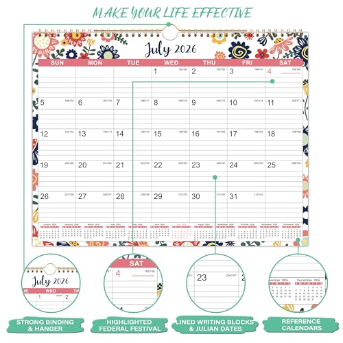 2026 calendar - 2026 wall calendar 12 monthly calendar 2026 from january to december perfect for school office amp home planning 147534 x 11534