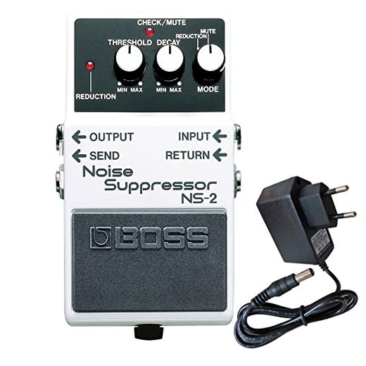 Boss NS-2 - Supresor de ruido y fuente de alimentación keepdrum (9 V)