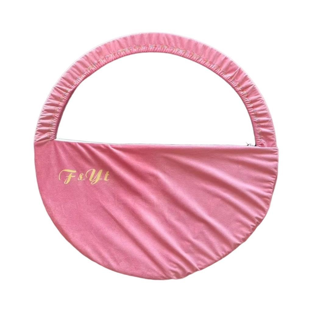 Obstacle Course Ring Bag Gymnastics Equipment Organizer for Show Performance light Pink S-image-13
