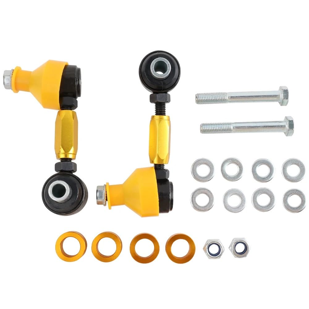 Łącznik Stabilizatora Przód Tył Pasuje do Subaru Impreza WRX STi 08-20 zawieszenie tylne łączniki końcowe drążka stabilizatora regulowane