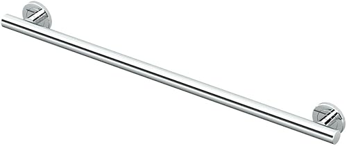 Miniatura 3 de Gatco 856A Latitude II Barra de agarre de 30 pulgadas, compatible con cromoADA, acero inoxidable, barra de seguridad de 30 pulgadas para baño