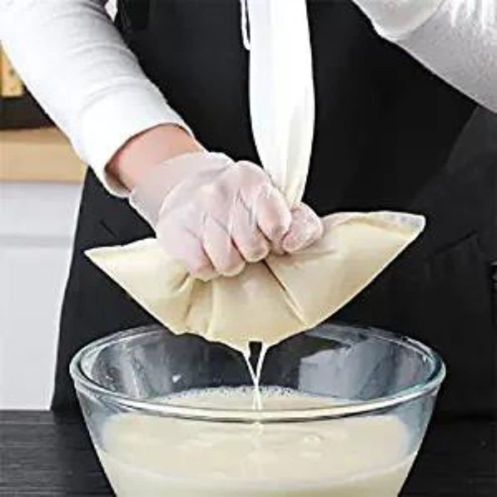 karomouj KMA3013 Food Grade Soy Milk Filter Bags | Cheese Cloth Bag | Fine Mesh Bag Milk Filter Bag (White, Pack of 3) (B0BRY3PMZH) Amazon Price History, Amazon Price Tracker