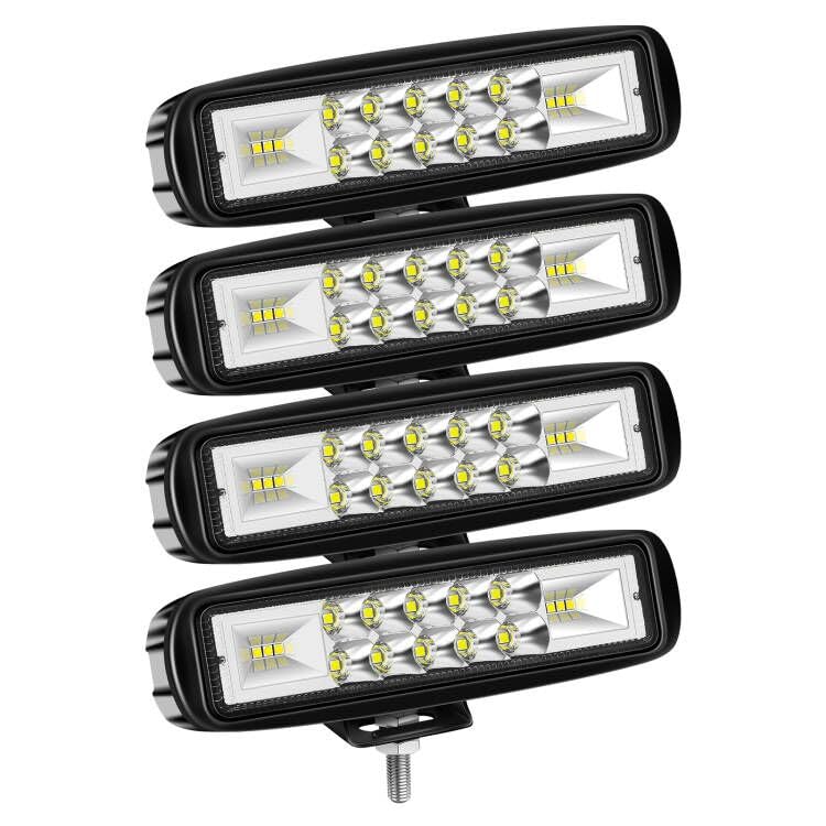 Projecteur LED 12V 24V Willpower etanche IP67 antibrouillard haute visibilite 4x4