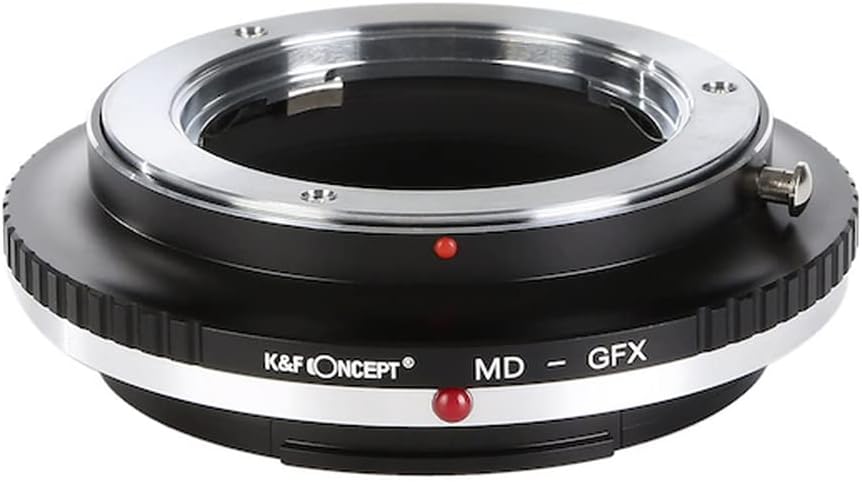 K&F Concept Adapter for Minolta MD Mount Lens to Fuji GFX Medium Format Camera