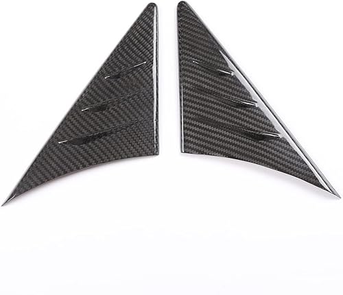 Miniatura 5 de Daeiclru Compatible con Toyota Supra GR A90 A91 MK5 2019-2022 cubierta de fibra de carbono real para espejo retrovisor lateral, canaliza el aire del