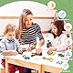 14 Stück Nähset für Kinder,DIY Nähset Kinder Tierformen ab 6 Jahre,Filztier mit gefüllter Baumwolle und Fäden,Tierformen Filz Bastelset,Für Nähanfänger DIY niedlichen Filz Tasche Set
