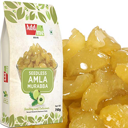 Image of Add me Fresh & Homemade Seedless Dry Amla Murabba 750G Without Sugar Syrup, Immunity Booster Pack.